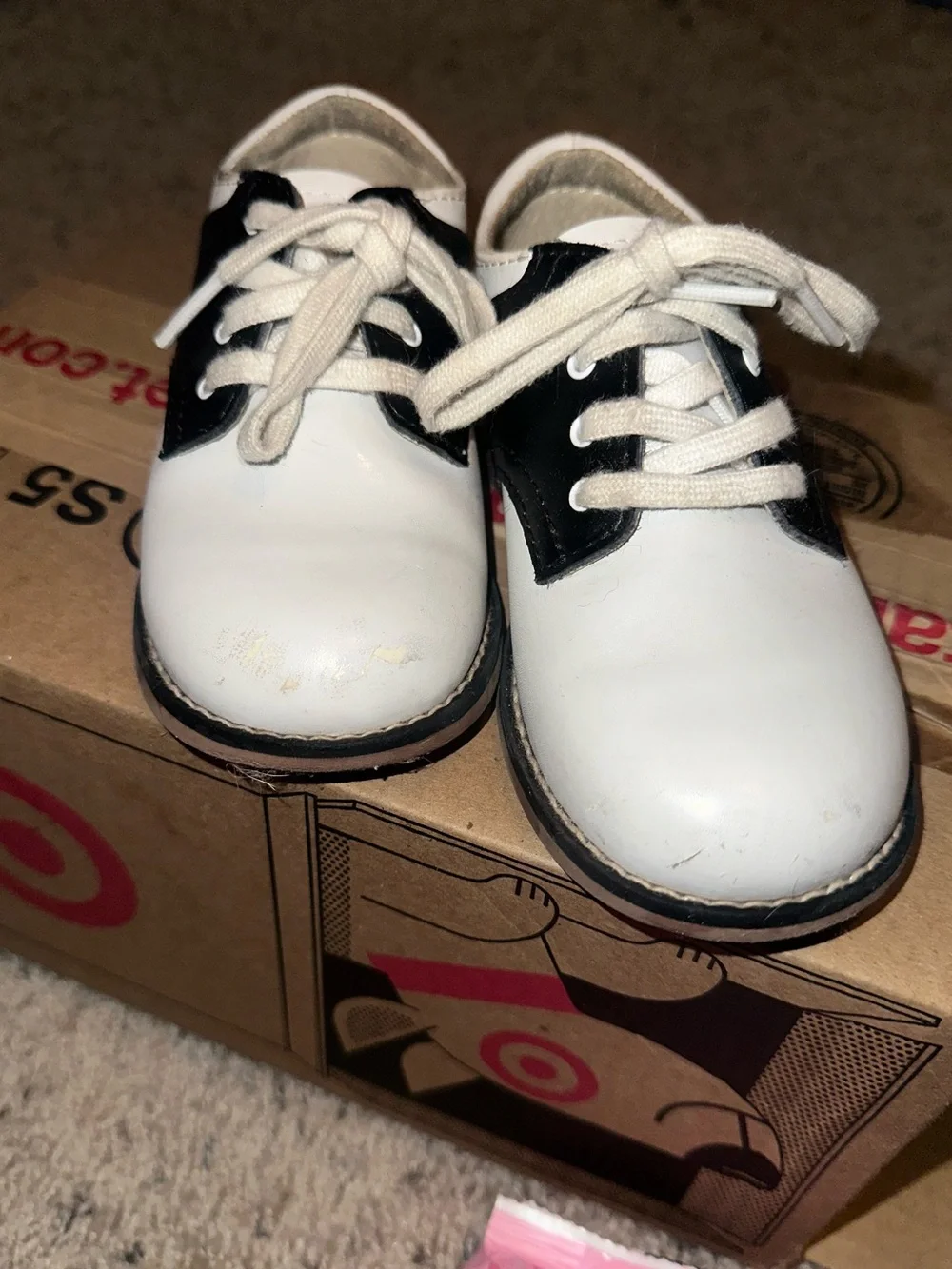 Toddler Footmates saddle shoes